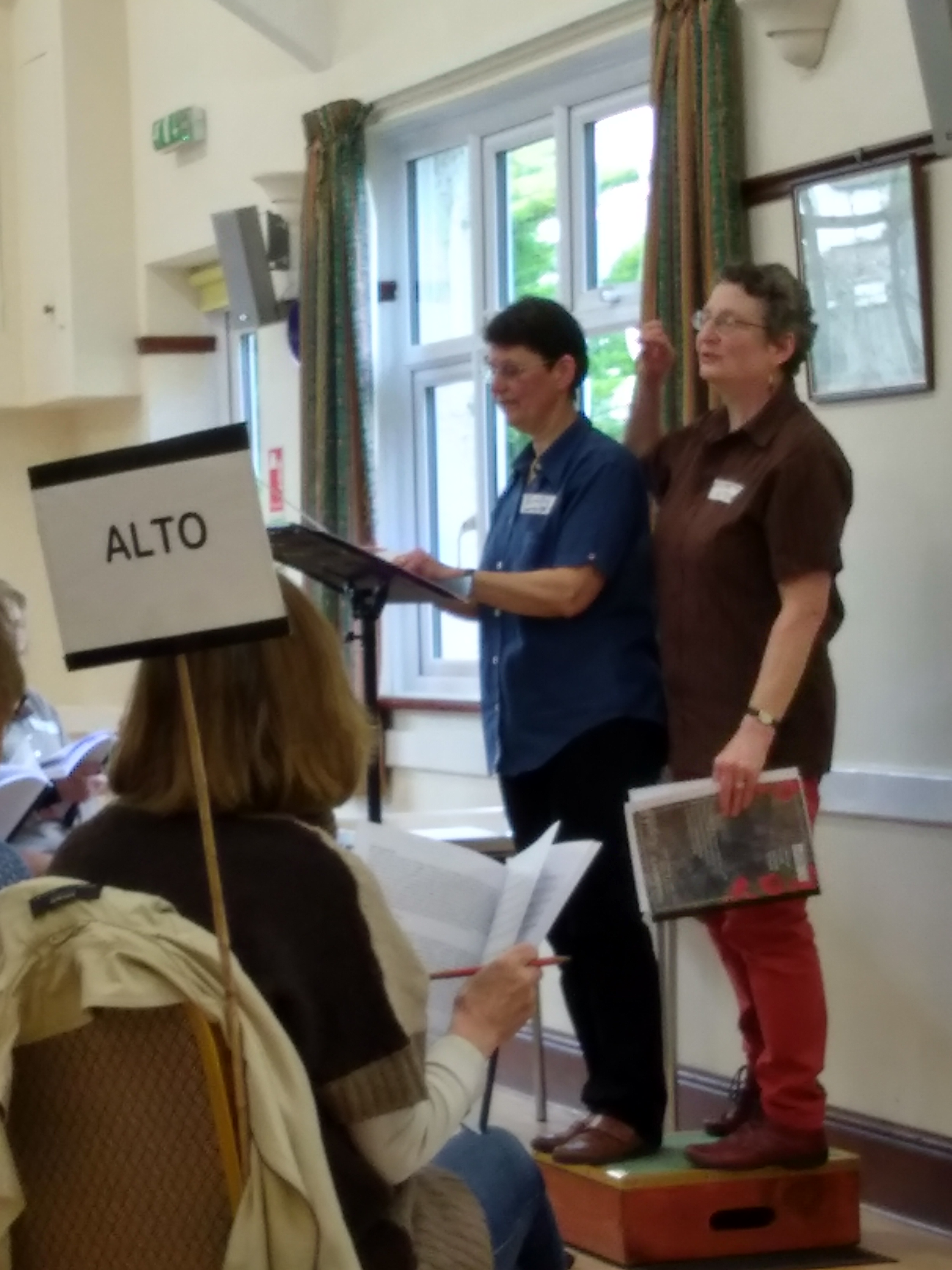 It's a Double Act! - German coaching at the April 2018 Workshop.
